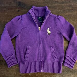 Polo by Ralph Lauren Kids Purple Sweater